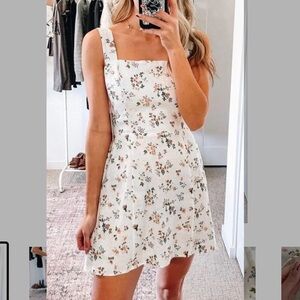 Reformation Mini Floral Dress NWT